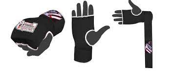 Бинт бокс. гелевый REP-231, black L 